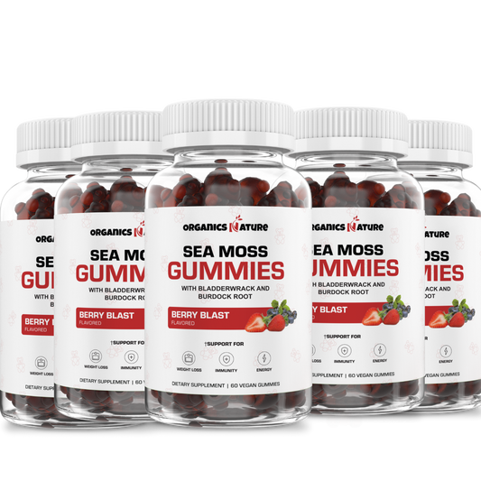 Sea Moss Gummies - 5 Bottles